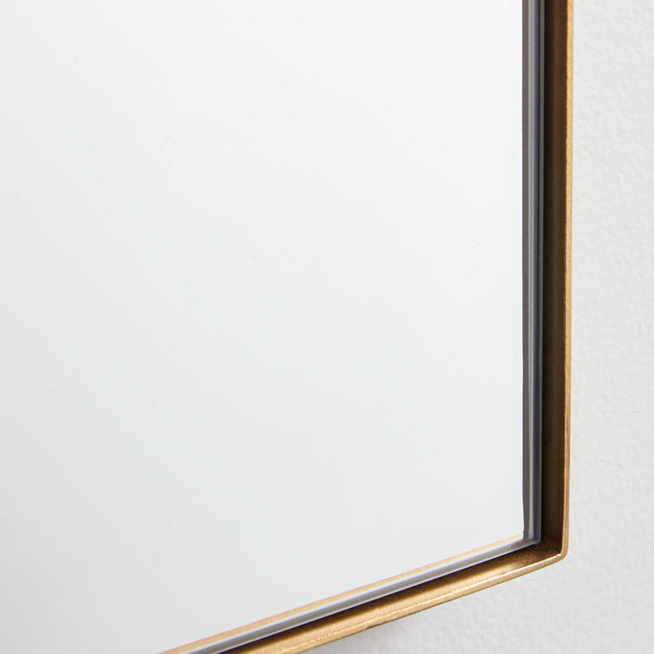 24"x38" ARCH Mirror - Gold