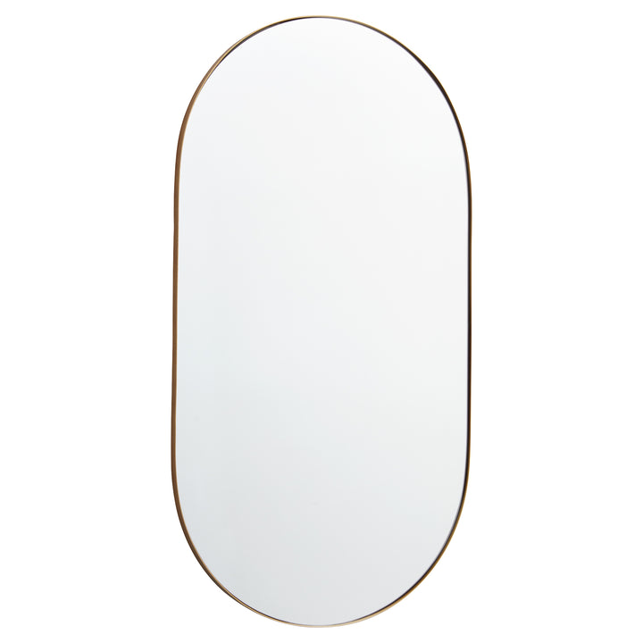 21"x40" CAPSULE Mirror - Gold