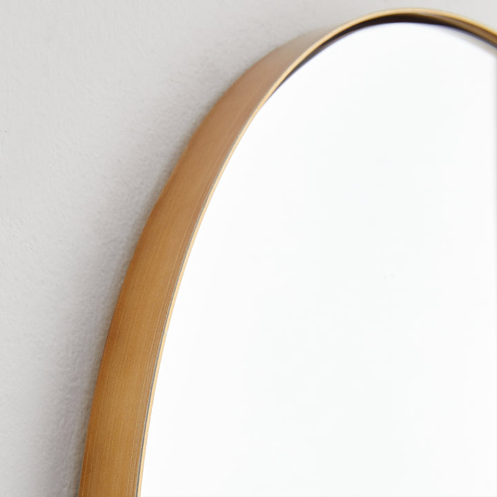 21"x40" CAPSULE Mirror - Gold