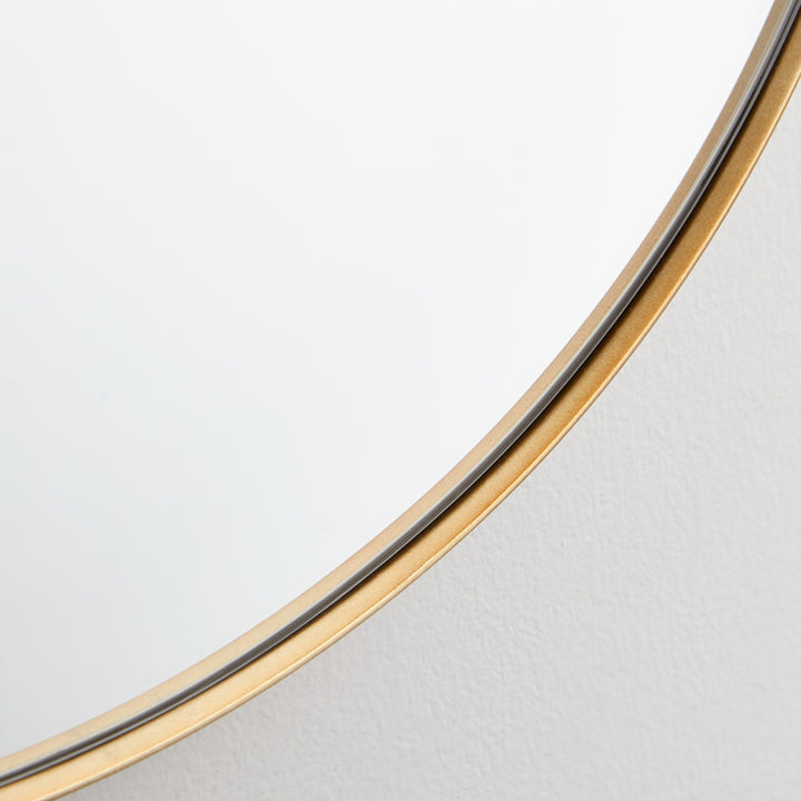 21"x40" CAPSULE Mirror - Gold