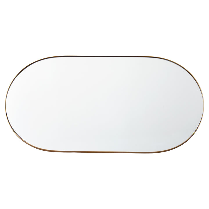 21"x40" CAPSULE Mirror - Gold
