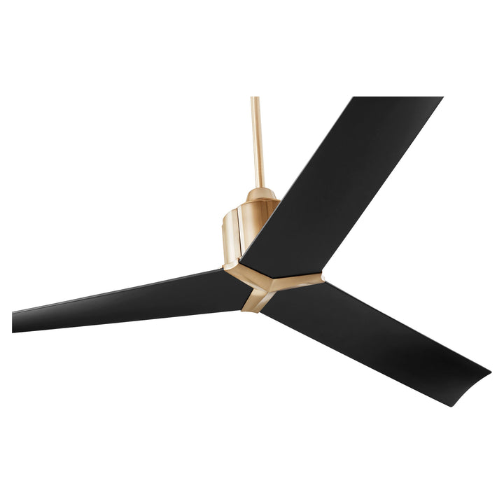 STRATO 60" Fan - Aged Brass & Black