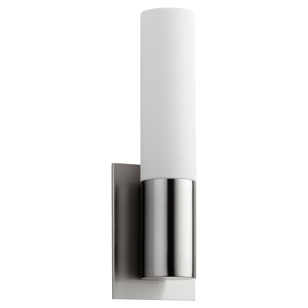 MAGNETA Acrylic Wall Sconce -3500k- Satin Nickel