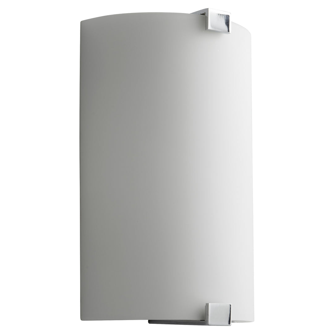 SIREN Glass Wall Sconce -3500k- Polished Chrome