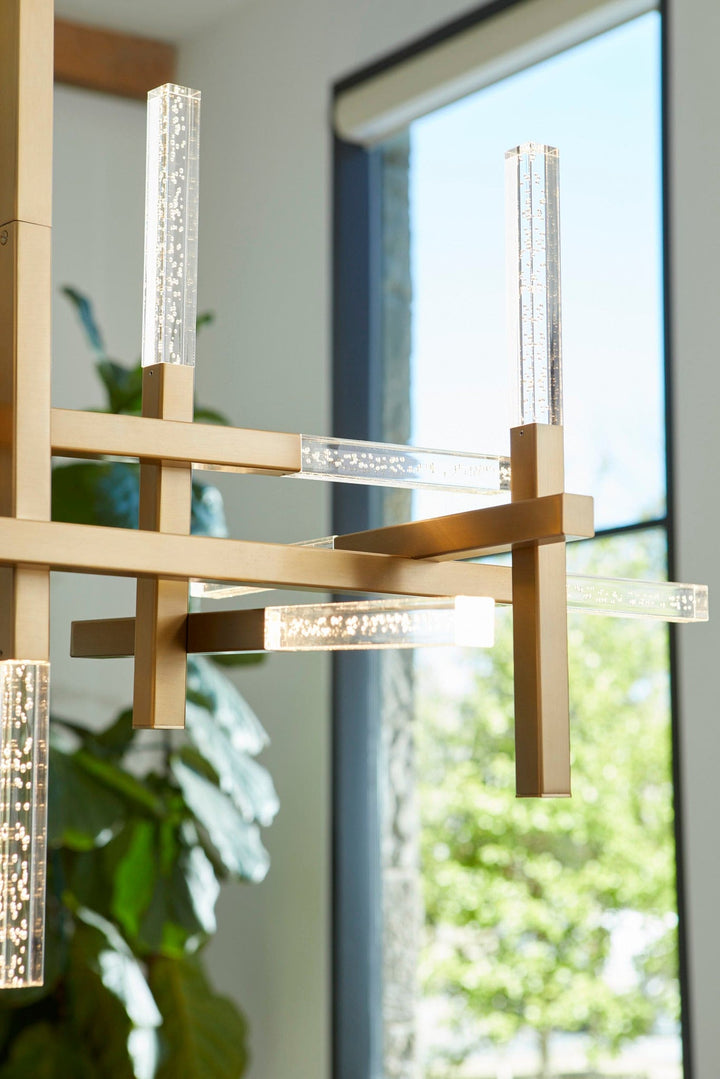 ATLANTIS Thirteen Light Chandelier -3000k- Aged Brass