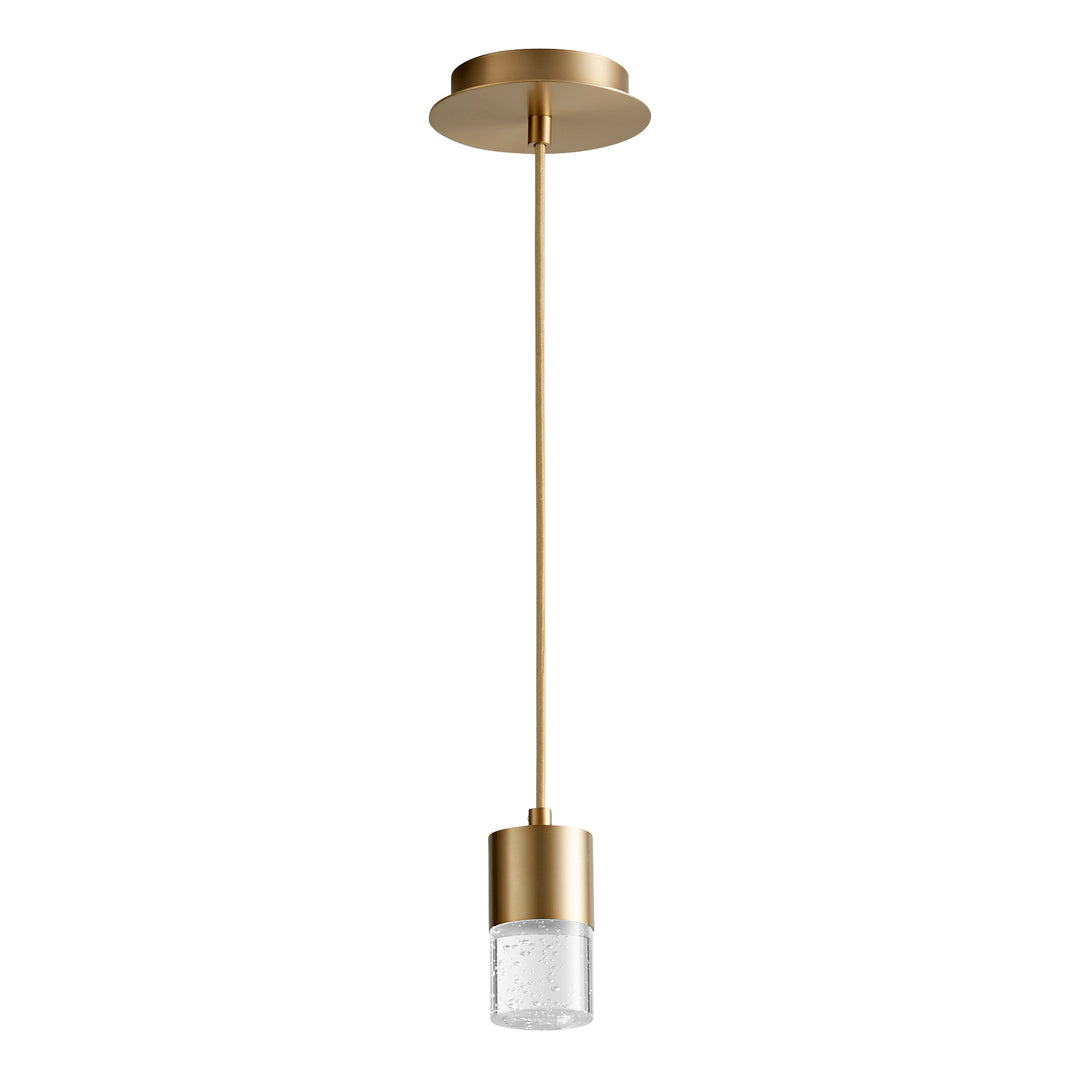 SPIRIT 5" Pendant -3500k- Aged Brass