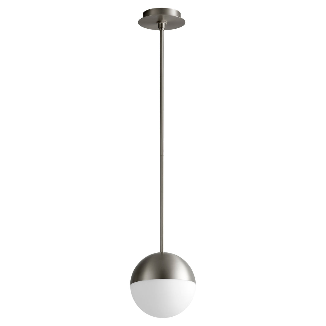 MONDO 8"  Pendant -3500k- Satin Nickel