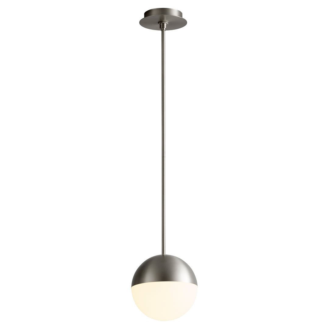 MONDO 8" Pendant -4000k- Satin Nickel