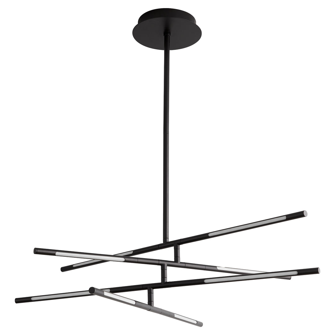 PALILLOS Eight Light CCT Pendant - Black