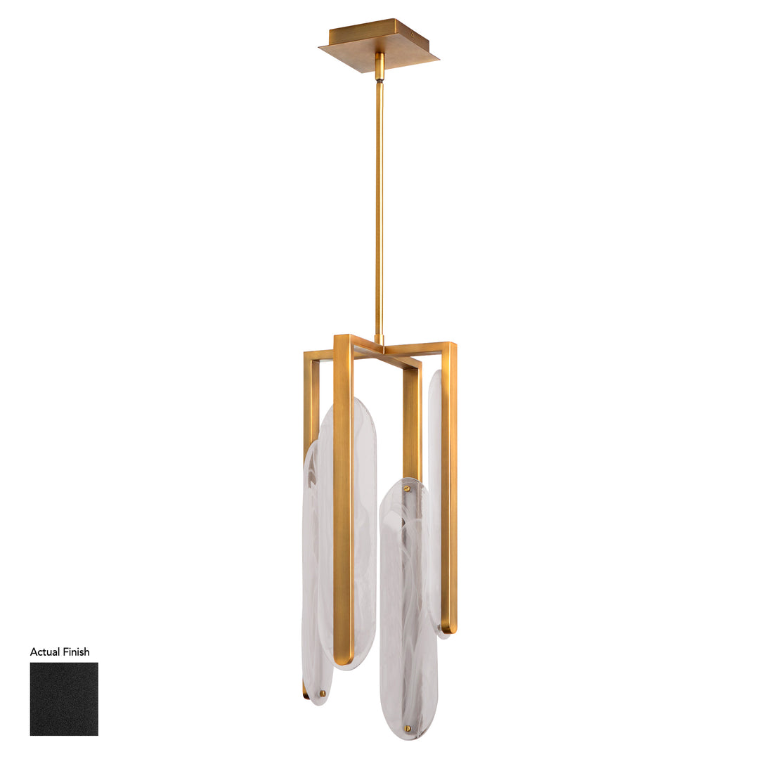 AVIAN 4 Light 5 CCT Pendant - Black