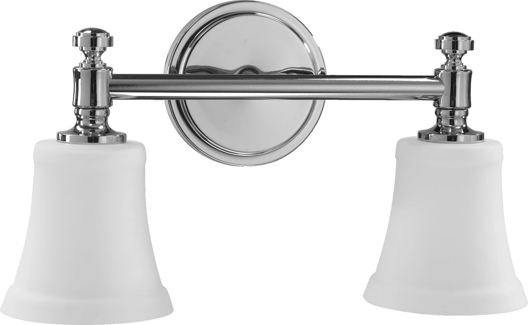 Rossington 2 Light Transitional Vanity - Chrome