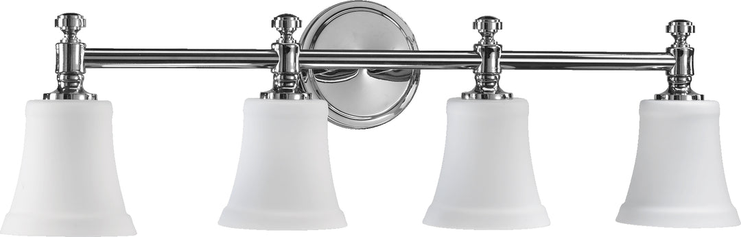 Rossington 4 Light Transitional Vanity - Chrome