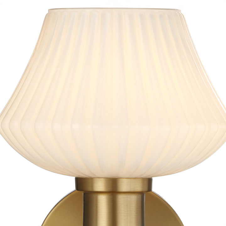 CASSINI 1 Light Wall Mount - Aged Brass
