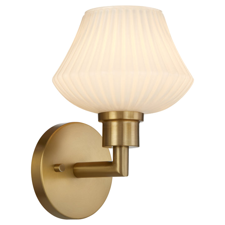 CASSINI 1 Light Wall Mount - Aged Brass
