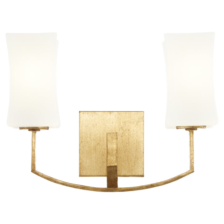 AYALA 2 Light Wall Mount - Gold Leaf