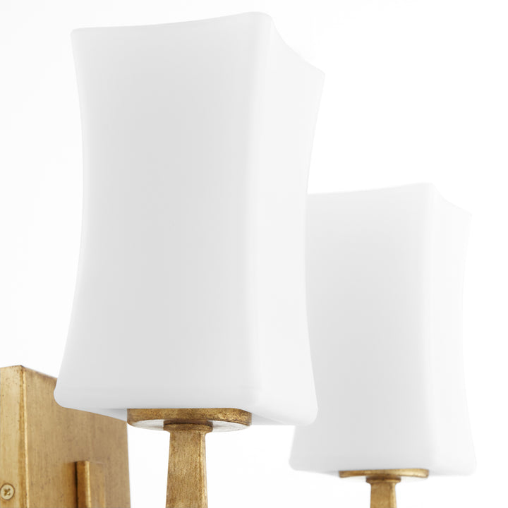 AYALA 2 Light Wall Mount - Gold Leaf