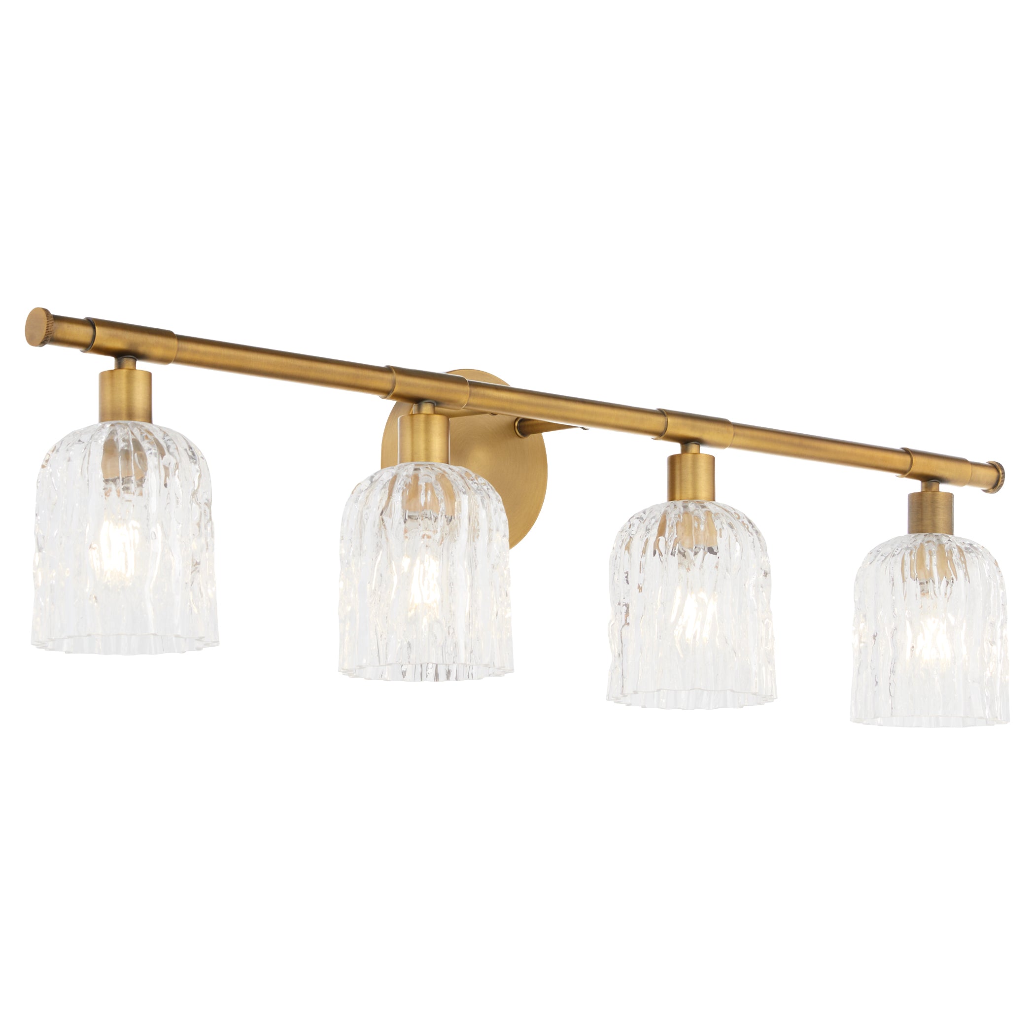 MERIAM 4-Light Vanity - Brushed Brass - hover