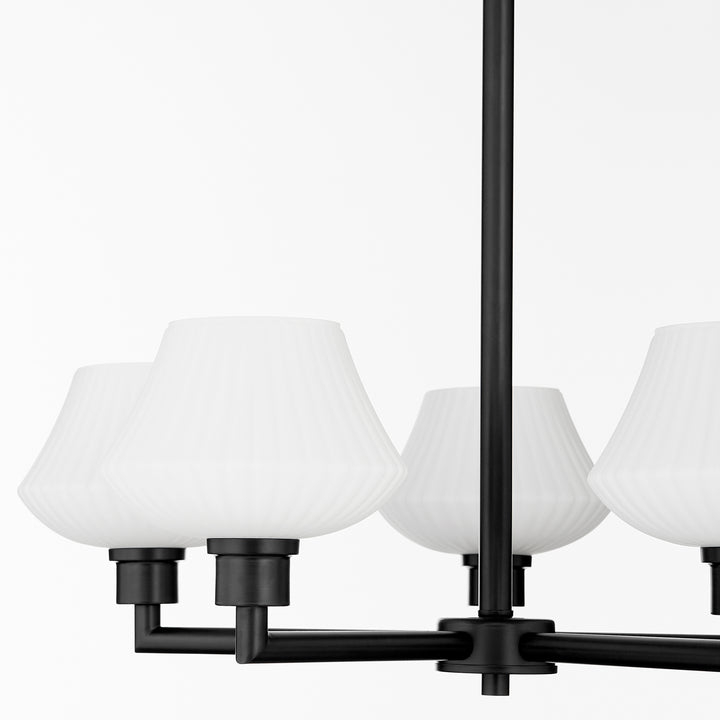 CASSINI 5 Light Chandelier - Matte Black
