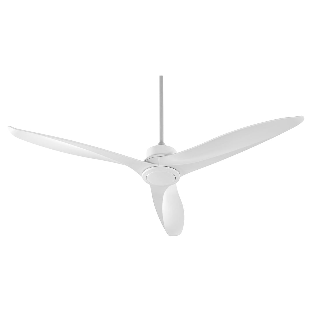 Kress 60-in 3 Blade Studio White Modern and Contemporary Ceiling Fan