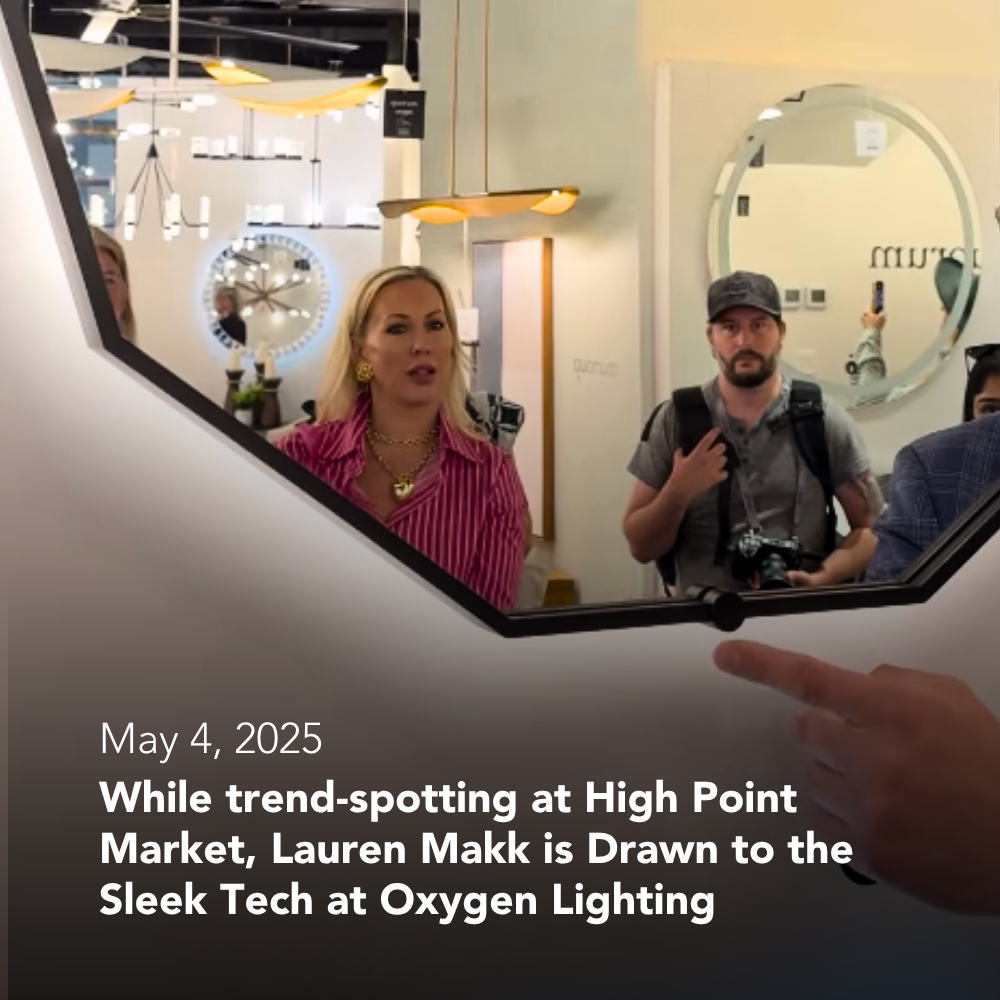 Sleek Tech at Oxygen Lighting