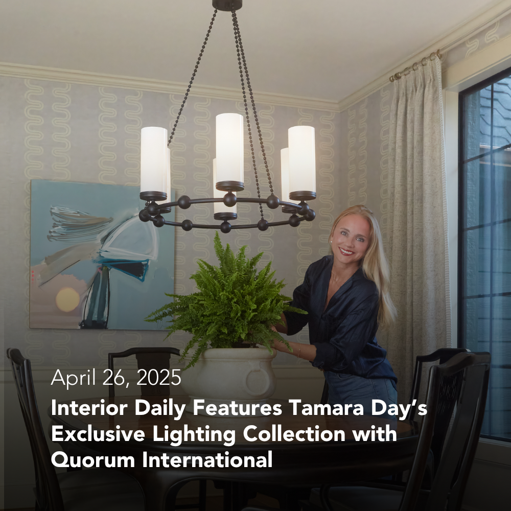 Tamara Day’s Exclusive Lighting Collection