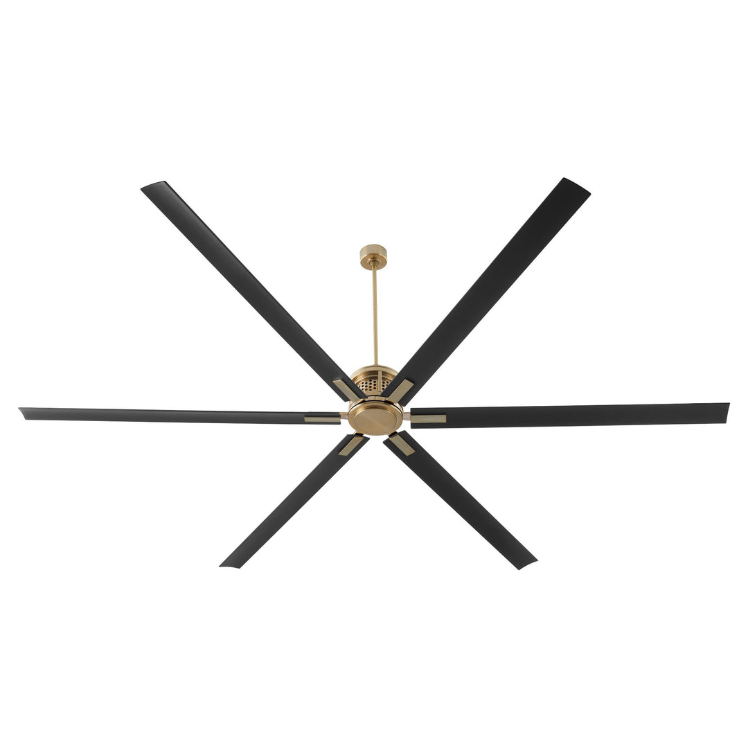 ZEUS 120" Fan - Aged Brass