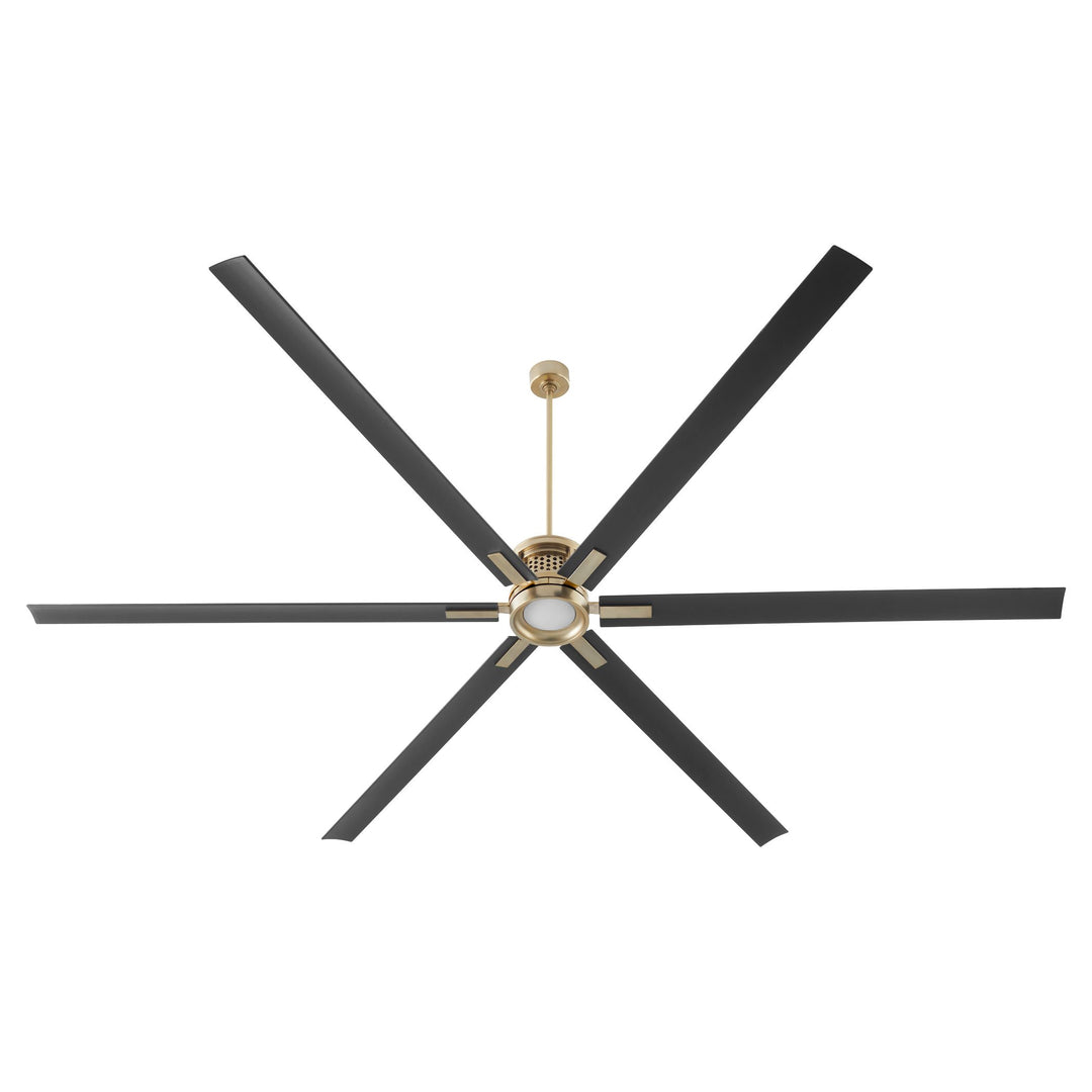 ZEUS 120" Fan - Aged Brass