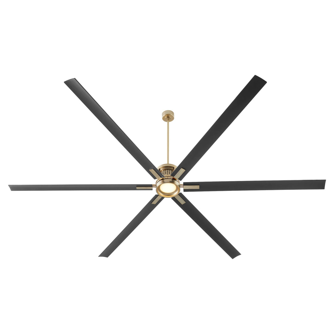ZEUS 120" Fan - Aged Brass