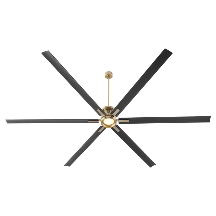 ZEUS 120" Fan - Aged Brass