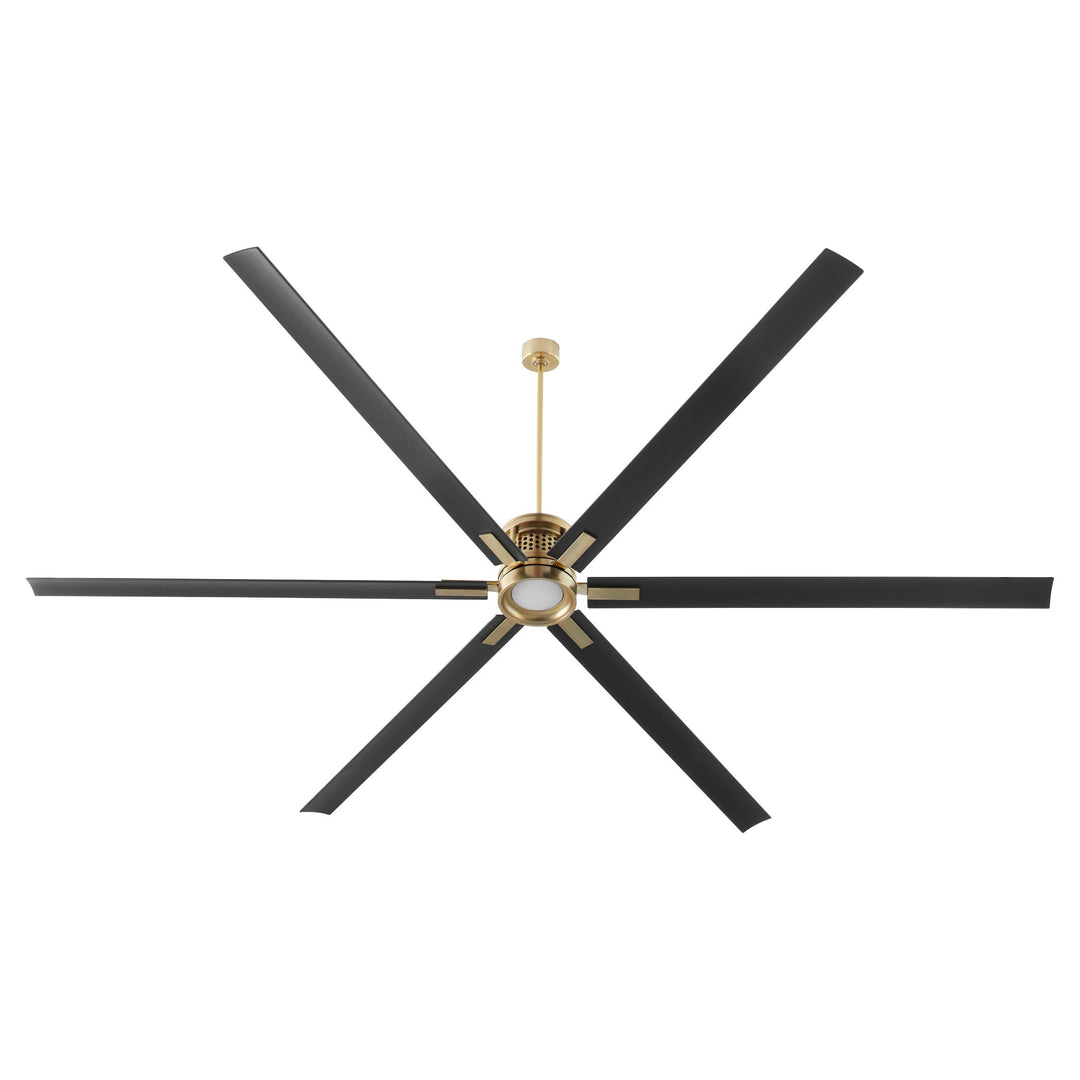 ZEUS 120" Fan - Aged Brass