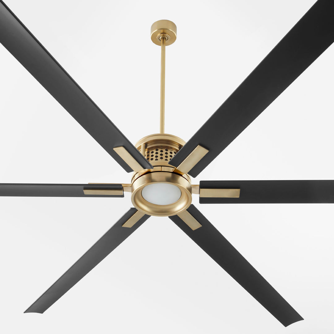ZEUS 120" Fan - Aged Brass