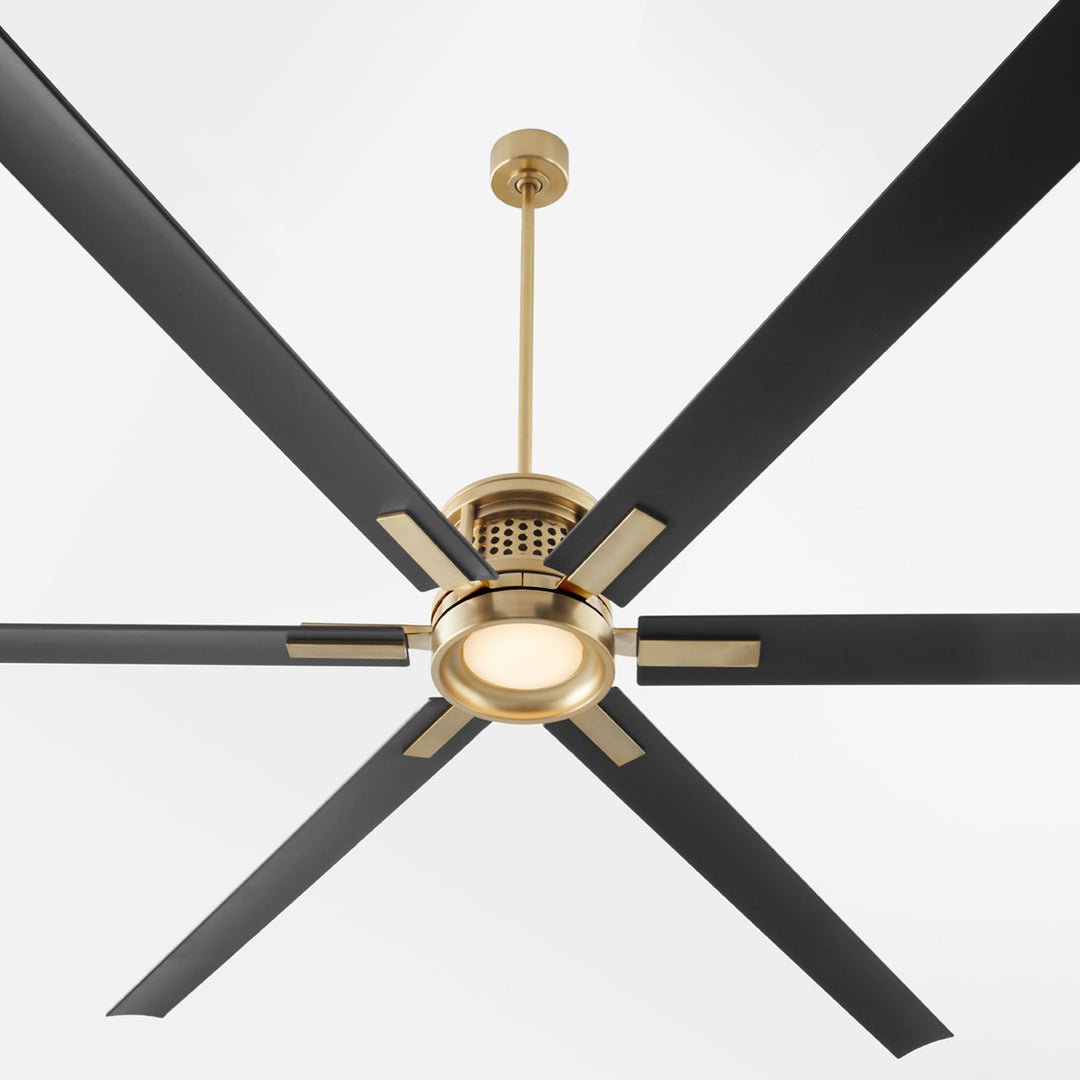 ZEUS 120" Fan - Aged Brass