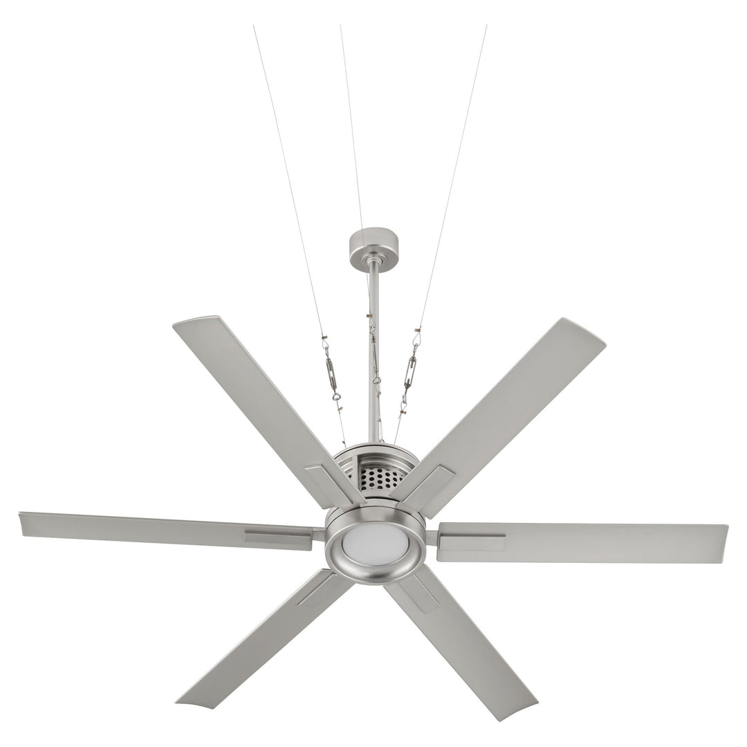ZEUS 65" Fan - Satin Nickel