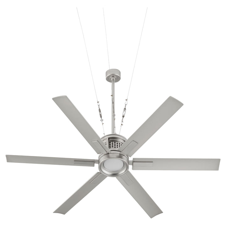 ZEUS 65" Fan - Satin Nickel