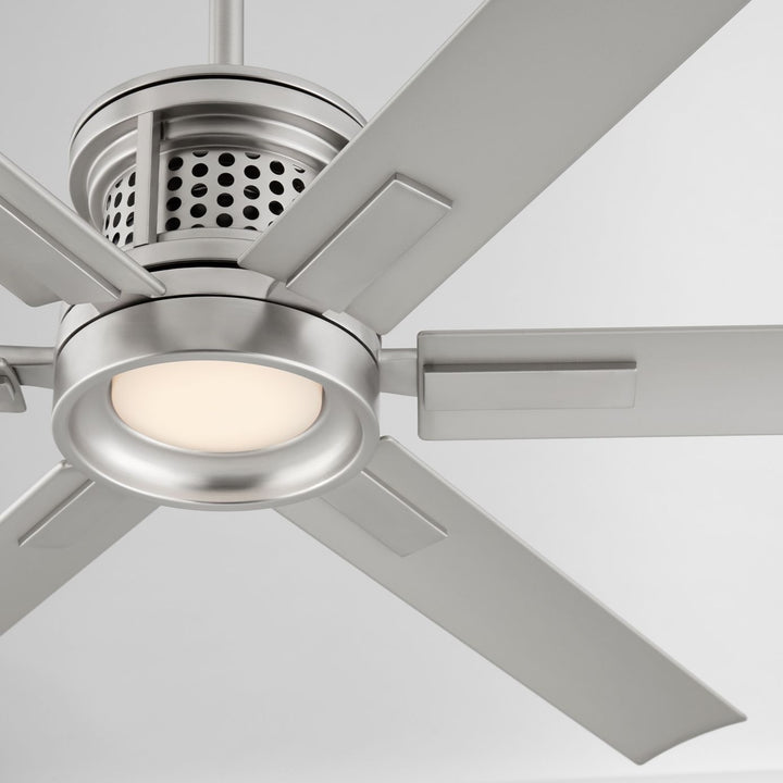 ZEUS 65" Fan - Satin Nickel
