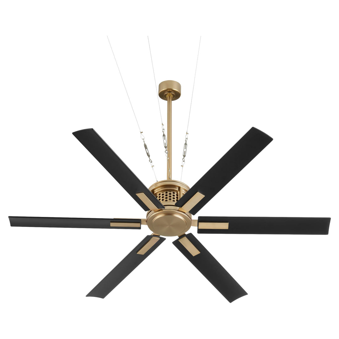 ZEUS 65" Fan - Aged Brass