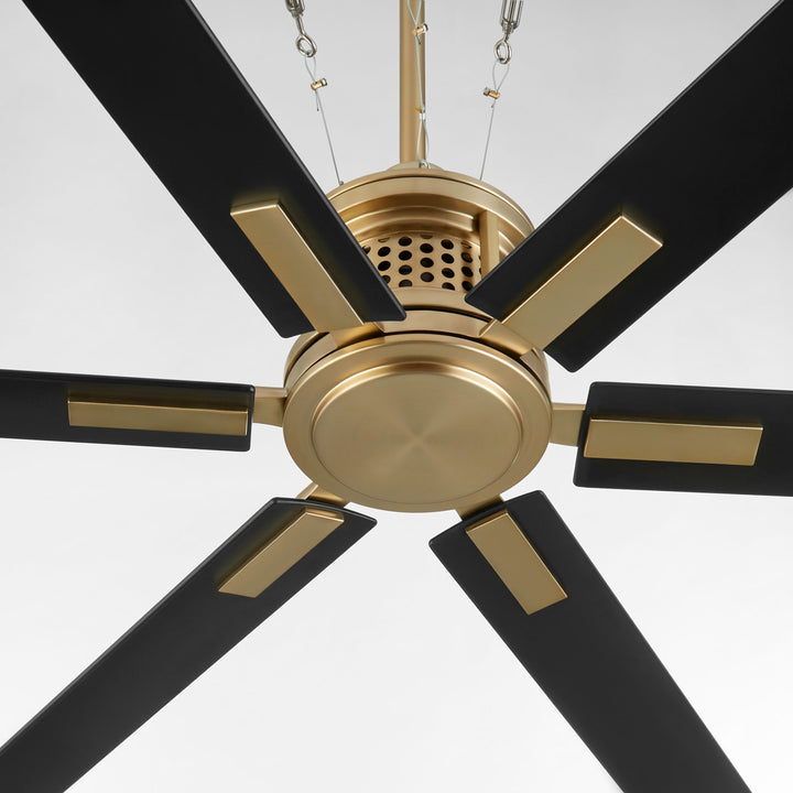 ZEUS 65" Fan - Aged Brass