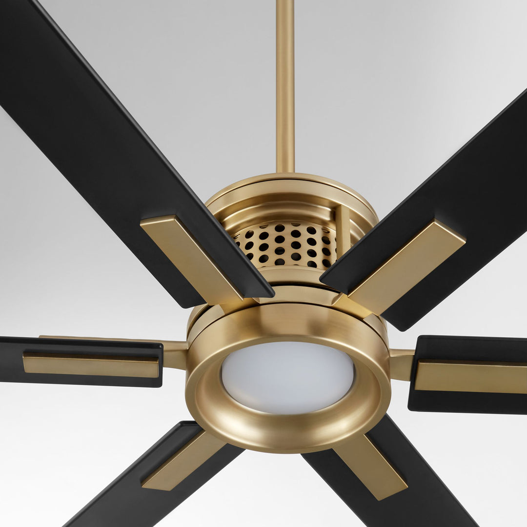 ZEUS 65" Fan - Aged Brass