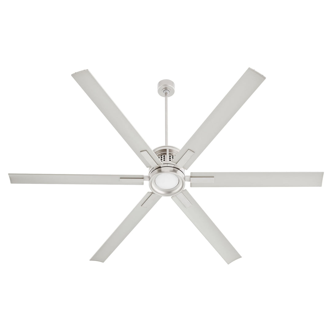 ZEUS 80" Fan - Satin Nickel
