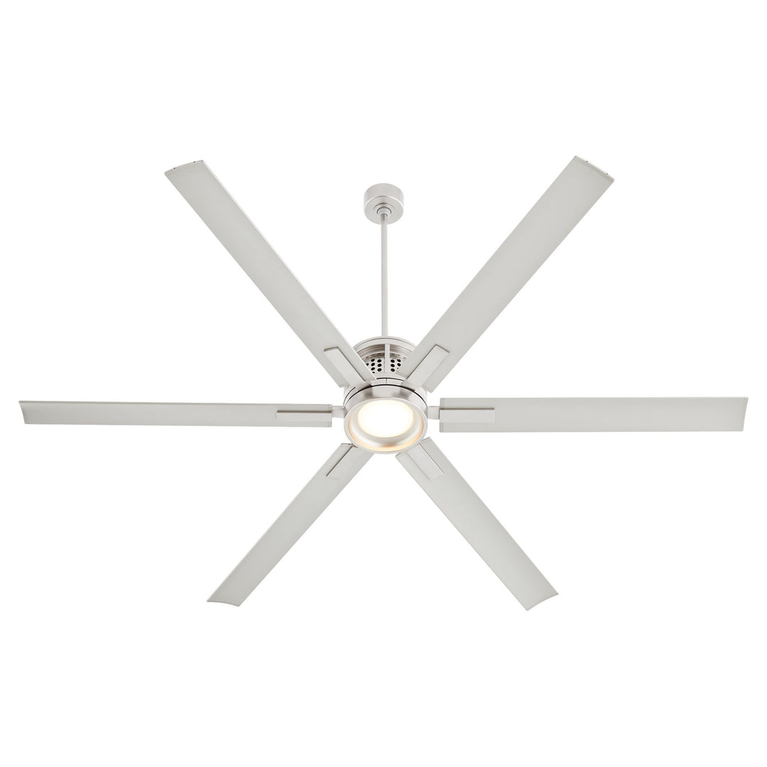 ZEUS 80" Fan - Satin Nickel