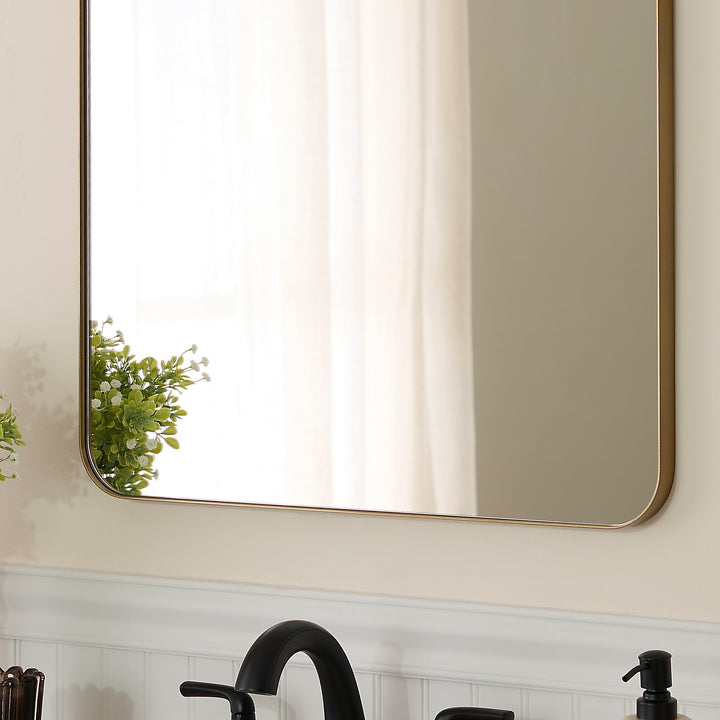 24"x36" STADIUM Mirror - Gold