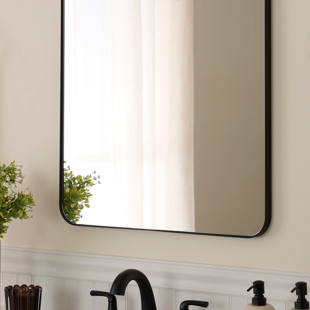 24"x36" STADIUM Mirror - Matte Black