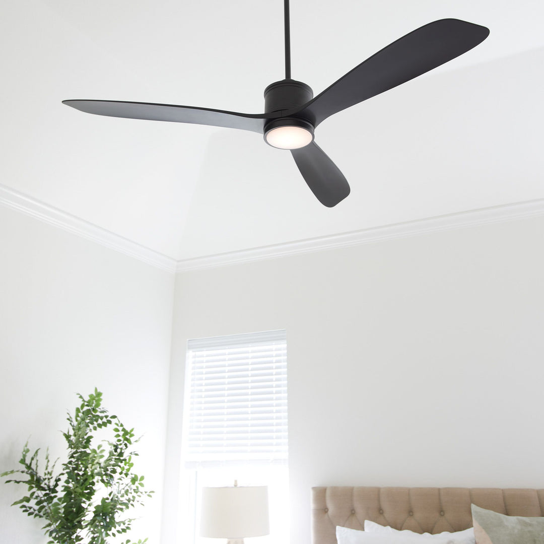 PORTLAND 58" Wet Fan - Matte Black