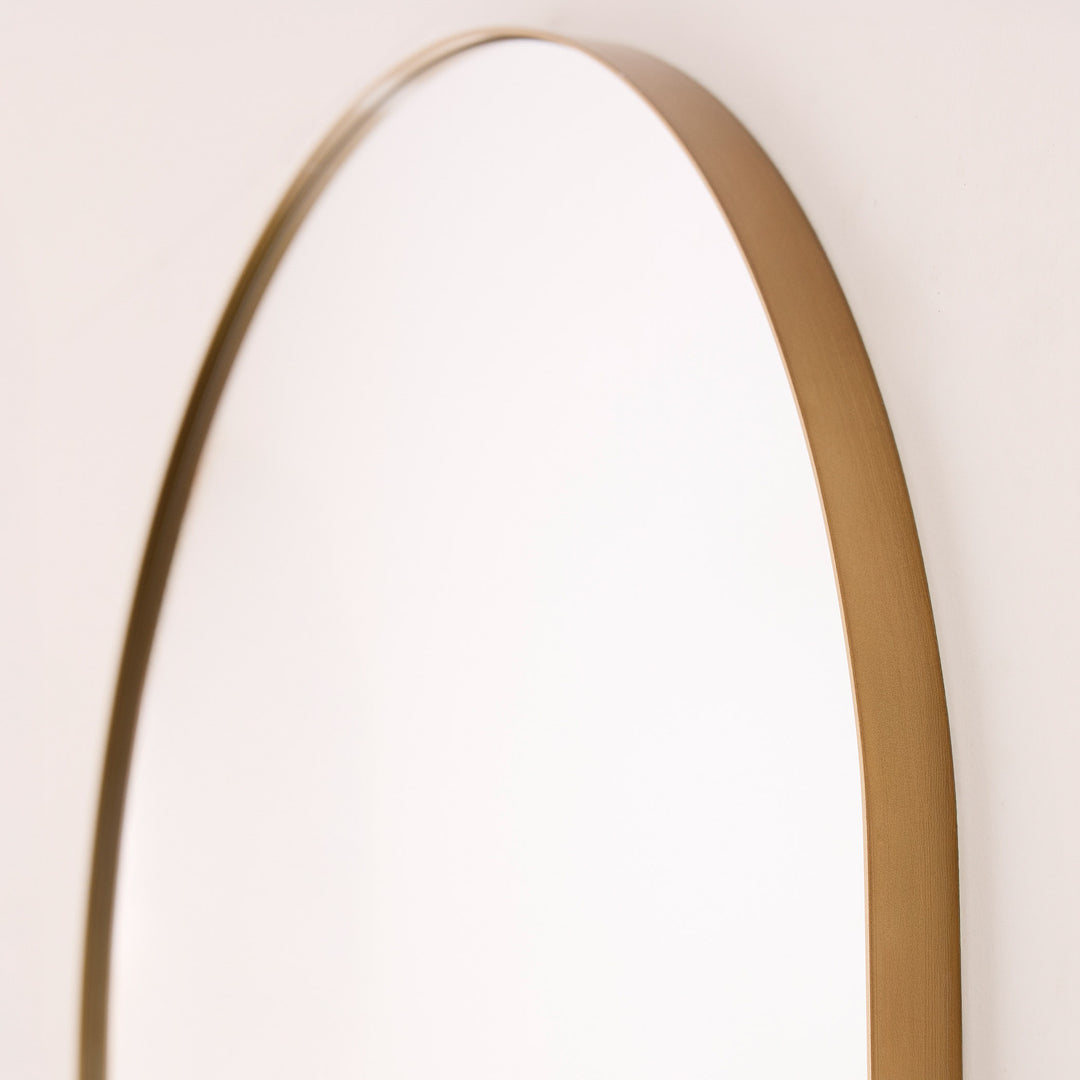24"x38" ARCH Mirror - Gold
