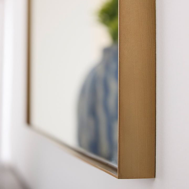 24"x38" ARCH Mirror - Gold