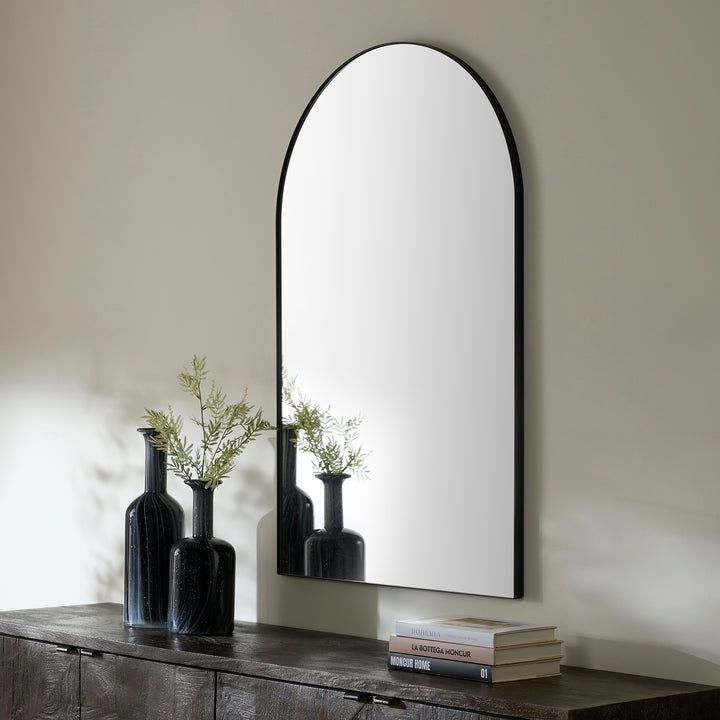29"x46" ARCH Mirror - Matte Black