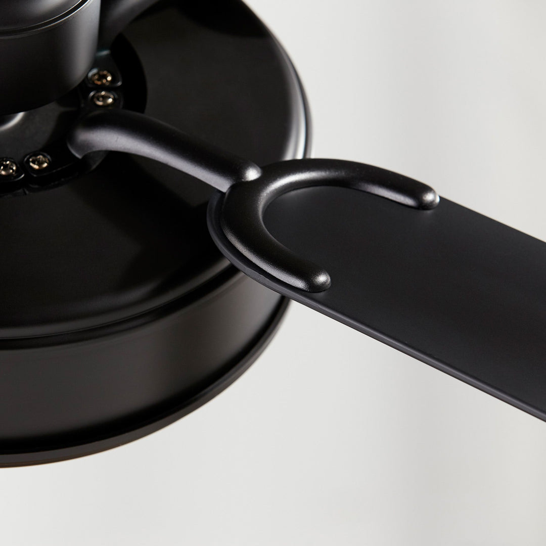 All-Weather Allure 52-in Black Indoor/Outdoor Ceiling Fan (5-Blade) - Textured Black