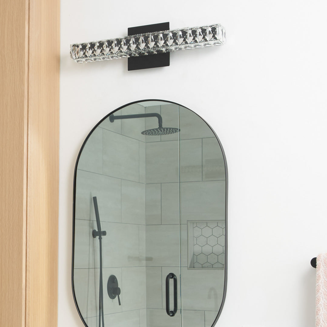 20"x32" CAPSULE Mirror - Matte Black