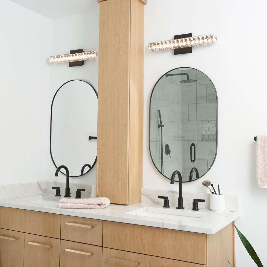 20"x32" CAPSULE Mirror - Matte Black