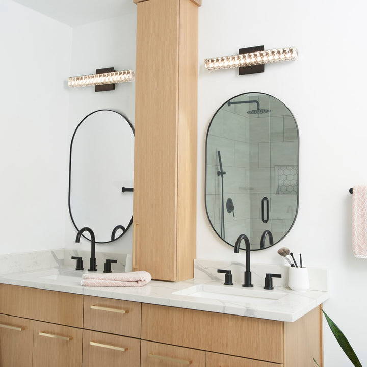 20"x32" CAPSULE Mirror - Matte Black